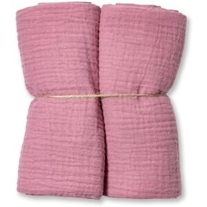 Eseco Muslin Diapers Pink mosható pelenkák 65 x 65 cm 2 db