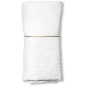 Eseco Muslin Bath Towel White törölköző 100x120 cm