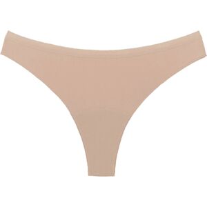 Snuggs Period Underwear Brazilian Light Tencel™ Lyocell Beige menstruációs női alsó gyenge menstruációhoz méret XS 1 db