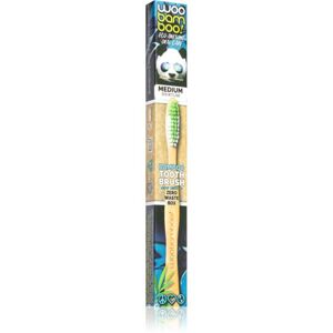 Woobamboo Eco Toothbrush Medium bambuszos fogkefe közepes 1 db