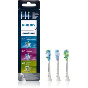 Philips Sonicare Premium Combination Standard csere fejek a fogkeféhez 3 db