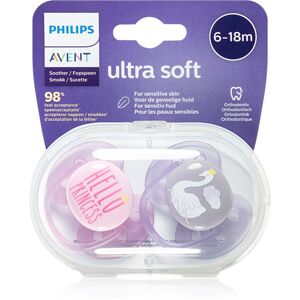 Philips Avent Soother Soft 6 - 18 m cumi Hello Swan 2 db