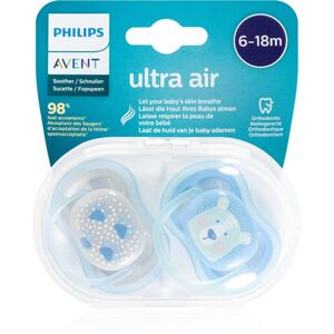 Philips Avent Soother Ultra Air 6-18 m cumi Paw/Bear 2 db