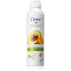 Dove Nourishing Secrets Invigorating Ritual védő testtej spray formában