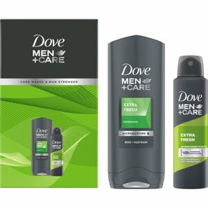 Dove Men+Care Extra Fresh ajándékszett (testre és arcra)