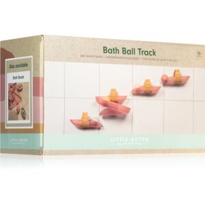 Little Dutch Bath Ball Track Pink golyógurító játék kádba való 10 m+ 8 db