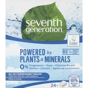 Seventh Generation Powered by Plants Dishwasher Tablets mosogatógép tabletták ECO 24 db