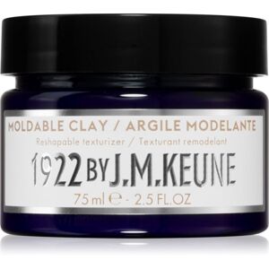 Keune 1922 Moldable Clay formázó agyag hajra mattító hatással 75 ml