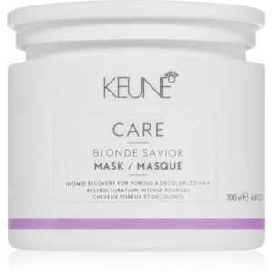 Keune Care Blonde Savior Mask hidratáló maszk szőkített hajra 200 ml