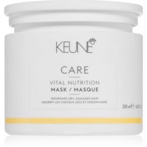 Keune Care Vital Nutrition tápláló és hidratáló hajmaszk regeneráló hatással 200 ml