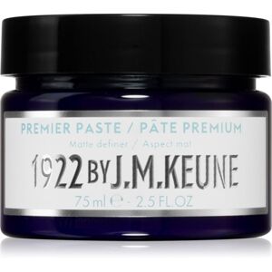 Keune 1922 Premier Paste Matt hajformázó krém extra erős fixáló hatású 75 ml