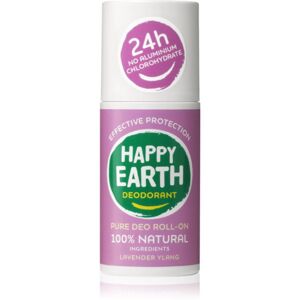 Happy Earth 100% Natural Deodorant Roll-On Lavender Ylang golyós dezodor 75 ml