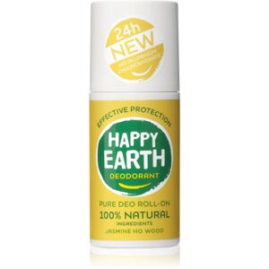 Happy Earth 100% Natural Deodorant Roll-On Jasmine Ho Wood golyós dezodor 75 ml