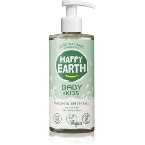 Happy Earth Baby & Kids 100% Natural Bath & Wash Gel tusfürdő gél 300 ml