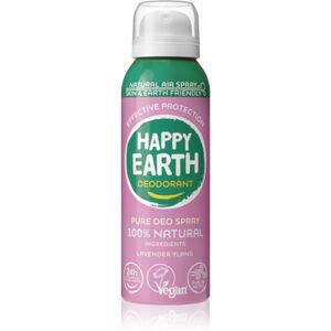 Happy Earth 100% Natural Deodorant Air Spray dezodor Lavender & Ylang 100 ml