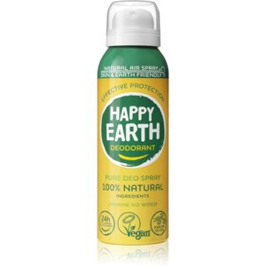 Happy Earth 100% Natural Deodorant Air Spray dezodor Jasmine Ho Wood 100 ml