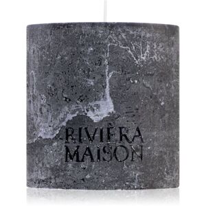 Rivièra Maison Pillar Candle Rustic Black gyertya 10x10 cm