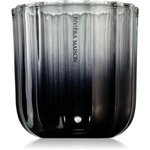 Rivièra Maison Canklé Bordeau üveg gyertyatartó fogadalmi gyertya alá Black 150 g