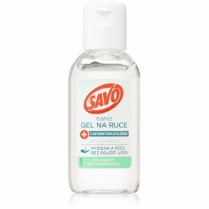 Savo Hand Sanitizer kéztisztító gél antibakteriális adalékkal 50 ml