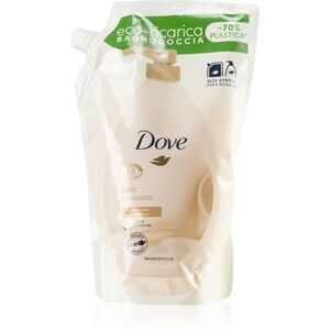 Dove Nourishing Silk tusoló és fürdő krém utántöltő 720 ml