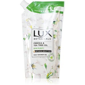 Lux Eco-Refill Freesia & Tea Tree Oil gyengéd tusfürdő gél utántöltő 500 ml