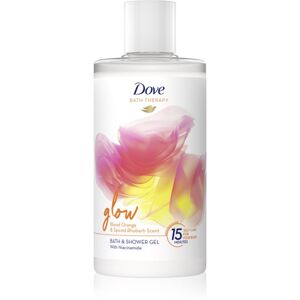 Dove Bath Therapy Glow tusoló- és fürdőgél Blood Orange & Rhubarb 400 ml