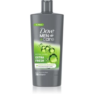 Dove Men+Care Extra Fresh felfrissítő tusfürdő gél arcra, testre és hajra 700 ml