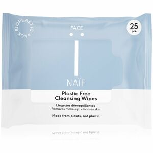 Naif Face tisztító és sminklemosó törlőkendők 25 db