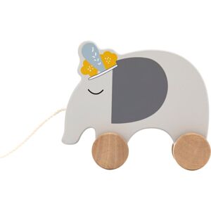 Tryco Wooden Elephant Pull-Along Toy játék fából készült 10m+ 1 db