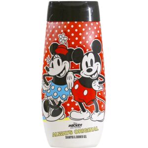 Disney Mickey&Friends Mickey&Minnie sampon és tusfürdő gél 2 in 1 gyermekeknek 300 ml