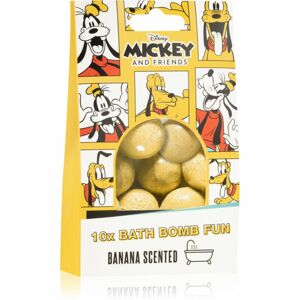 Disney Mickey&Friends szénsavas fürdő golyók gyermekeknek banana 10x10 g