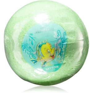 Disney The Little Mermaid Bath Bomb fürdőgolyó gyermekeknek Flounder 100 g