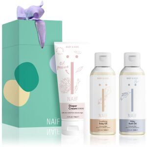Naif Baby & Kids Newborn Essentials Set ajándékszett (gyermekeknek születéstől kezdődően)
