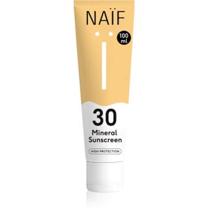 Naif Sun Mineral Sunscreen SPF 30 védőkrém napozásra SPF 30 100 ml
