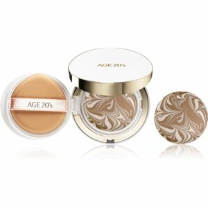 AGE20's Signature Essence Cover Pack Long Stay tartós kompakt make-up + utántöltő 21 Light Beige 28 g