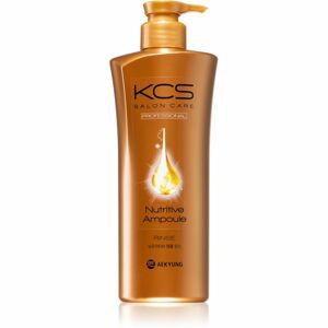 KCS Salon Care Nutritive Ampoule Rinse tápláló sampon a haj regenerálásáért és megerősítéséért 600 ml