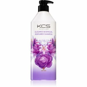 KCS Elegance & Sensual Perfumed Shampoo sampon száraz és sérült hajra 600 ml