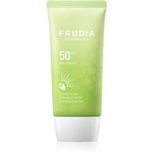 Frudia Sun Green Grape Sebum Control hidratáló napozó gél kombinált és zsíros bőrre SPF 50+ 50 g