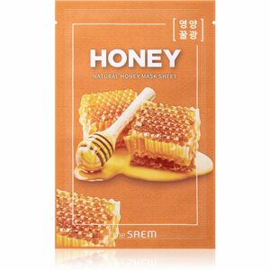 The Saem Natural Mask Sheet Honey mélyhidratáló és tápláló arcmaszk 21 ml