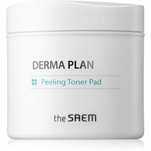 The Saem Derma Plan arctisztító peeling párnácskát az érzékeny arcbőrre 70 db