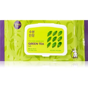 Holika Holika Pure Essence Mask Sheet Green Tea frissítő reggeli maszk zöld tea kivonattal