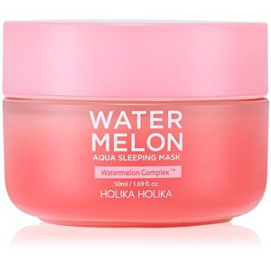 Holika Holika Watermelon Mask intenzív éjszakai maszk a száraz és dehidratált bőr azonnali regenerálásáért 50 ml