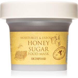 Skinfood Food Mask Honey Sugar hámlasztó tisztitó arcmaszk hidratáló hatással 120 g