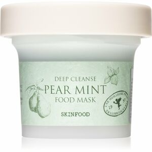 Skinfood Food Mask Pear Mint tápláló regeneráló maszk hűsítő hatással 120 g