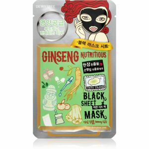 Dewytree Black Mask Ginseng tápláló gézmaszk 30 g