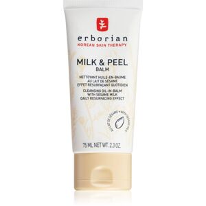 Erborian Milk & Peel lemosó és tisztító balzsam az élénk és kisimított arcbőrért 75 ml