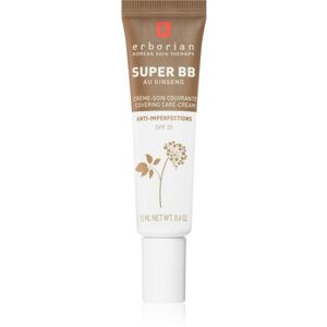 Erborian Super BB tónusegyesítő BB krém a bőr tökéletlenségeire kis csomagolás árnyalat Chocolat 15 ml