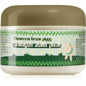 Elizavecca Green Piggy Collagen Jella Pack feszesítő kollagén maszk intenzív helyreállító és bőrfeszesítő 100 ml