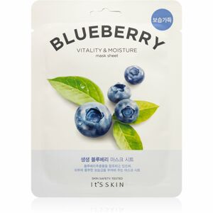 It´s Skin The Fresh Mask Blueberry hidratáló gézmaszk revitalizáló hatású 21 g