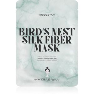 KOCOSTAR Bird's Nest Silk Fiber Mask arcmaszk a bőr intenzív hidratálásához